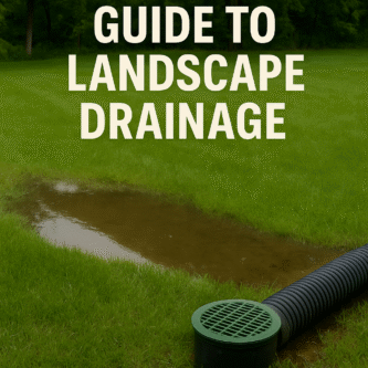 Learn how proper landscape drainage prevents flooding, erosion, and costly home damage. Discover expert solutions from The Dirt Doctor and Brooks Landscaping.