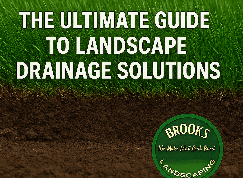 Discover expert drainage solutions for Georgia homes. Learn how to fix standing water, erosion, and grading issues with The Dirt Doctor® at Brooks Landscaping.