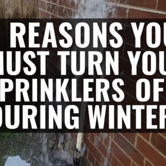 Discover the top 5 reasons homeowners in Dallas and Paulding County must turn off their sprinklers during winter. Prevent frozen pipes, lawn damage, water runoff, erosion, and costly irrigation repairs. Brooks Landscaping explains how proper winterization protects your yard and home.