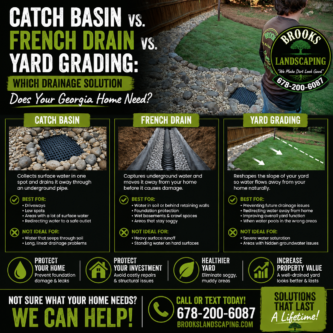 Catch Basins Vs Drain Box Explained By Brooks Landscaping Catch Basins Vs Drain Box Explained By Brooks Landscaping